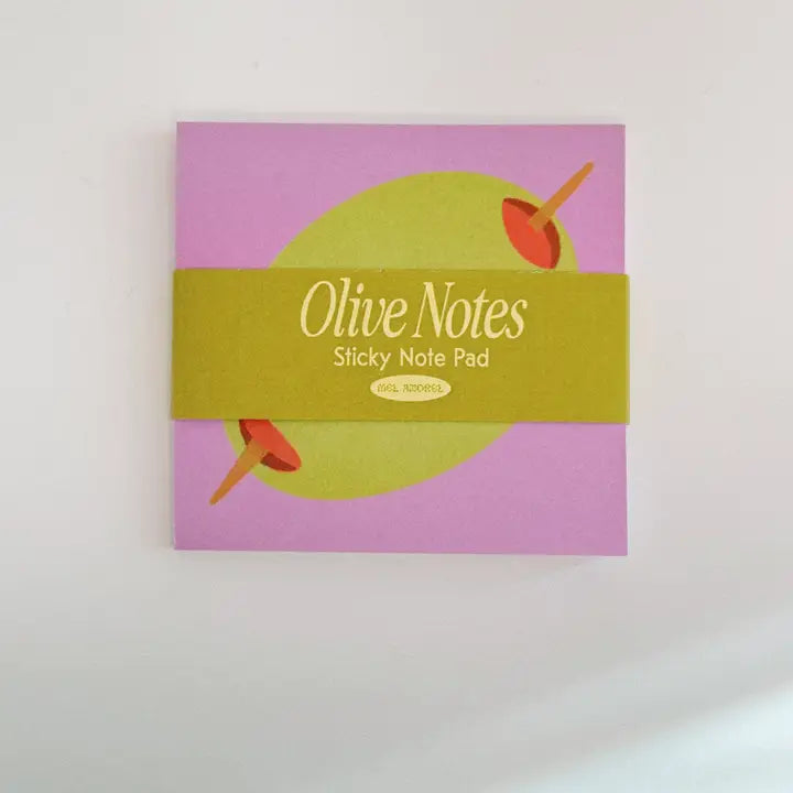 MLAL Olive Notes - Purple - Office & Stationery - Feliz Modern