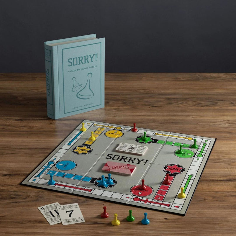 WSGC Vintage Sorry! Game Bookshelf Edition -  - Games - Feliz Modern