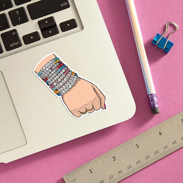 TFND Friendship Bracelets Sticker -  - Stickers - Feliz Modern