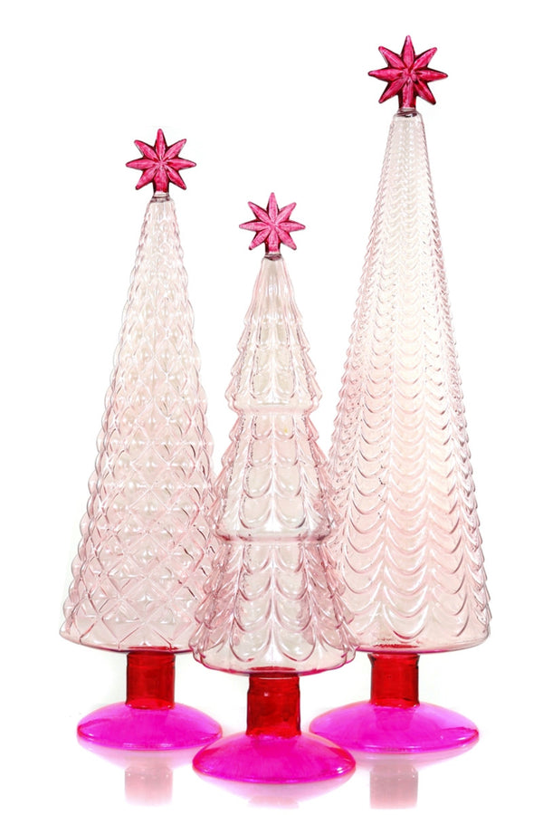 CFC Translucent Pink Tree Decor (in-store or curbside only) -  - Decor Objects - Feliz Modern