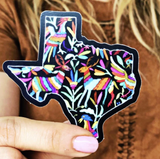 NAT Texas Otomi Magnet - Black Otomi - Magnets - Feliz Modern