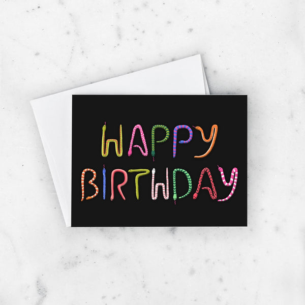 IDL* Birthday Snakes Card -  - Cards - Feliz Modern