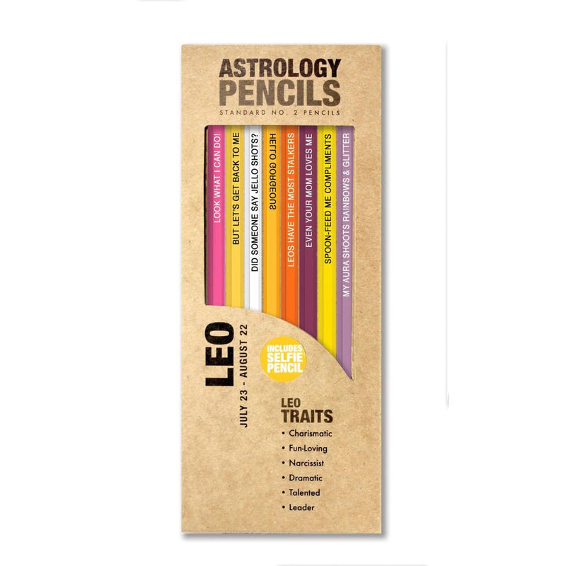 WKYR Zodiac Pencil Pack - Leo - Candles - Feliz Modern