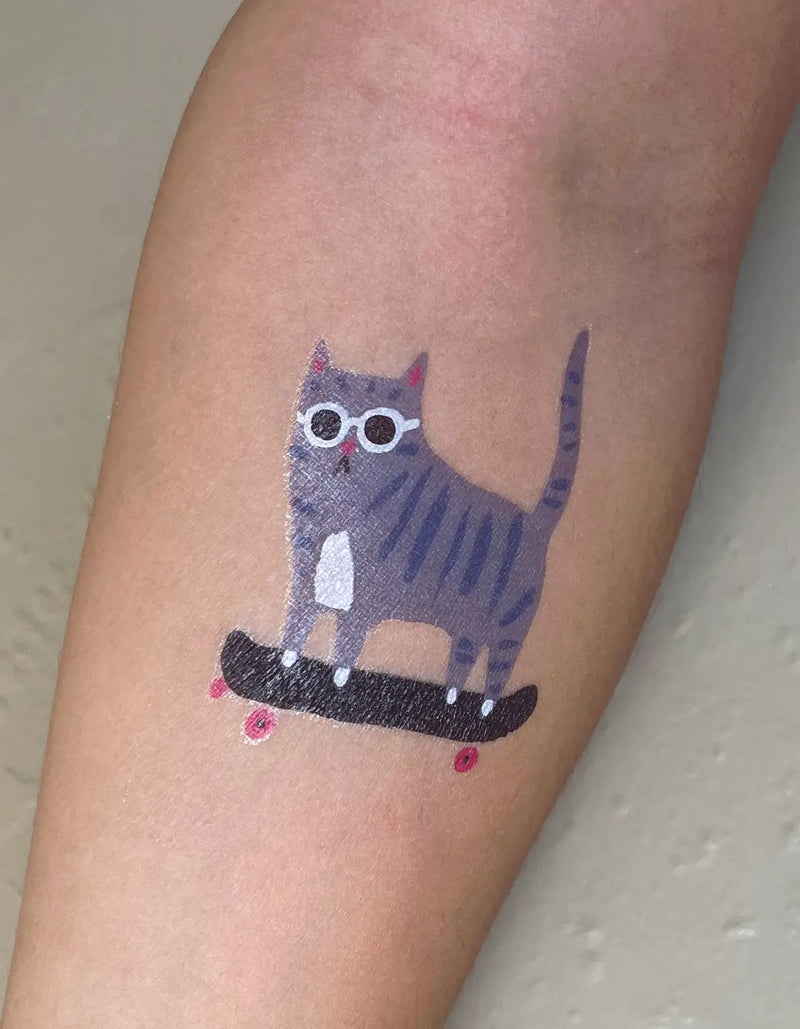 I got tattoo of my dumb cats and I love it : r/pics