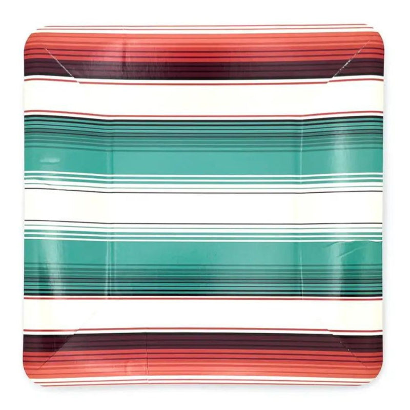 PYWS Stripe Plates - Dessert 7.5" - Party Supplies - Feliz Modern