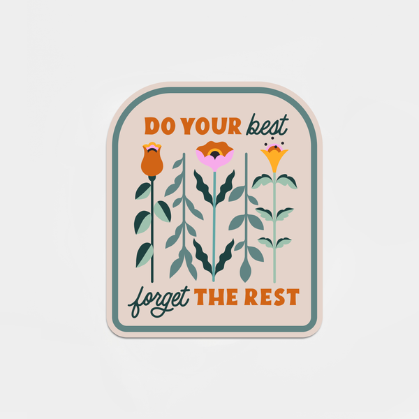 HAND* Do Your Best Sticker - - Stickers - Feliz Modern