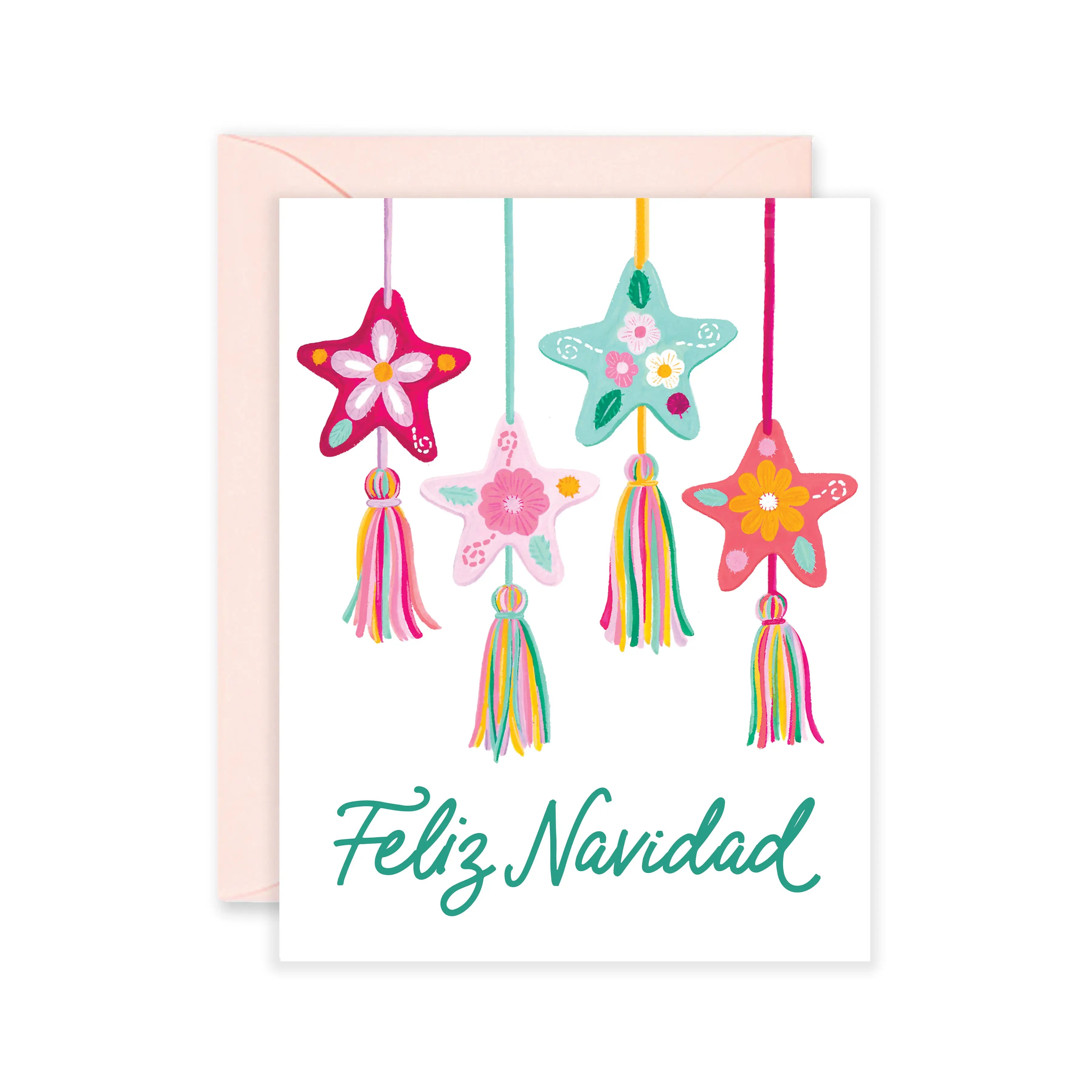 IMGC Feliz Navidad Ornament Card – Feliz Modern