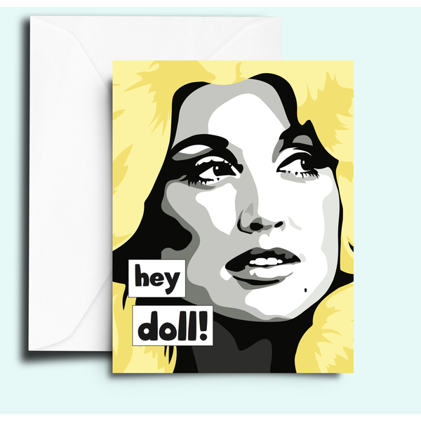 FEM* Hey Doll Card -  - Cards - Feliz Modern