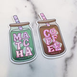 WFLW Iced Latte Sticker -  - Stickers - Feliz Modern