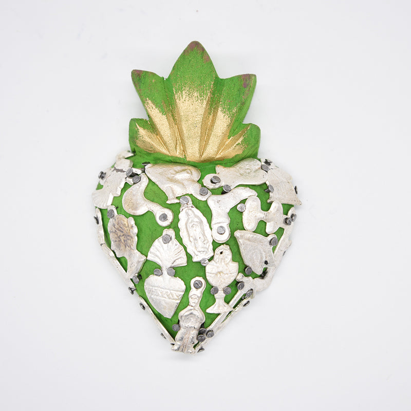 MIMP* Milagro Hearts - Green - Decor Objects - Feliz Modern