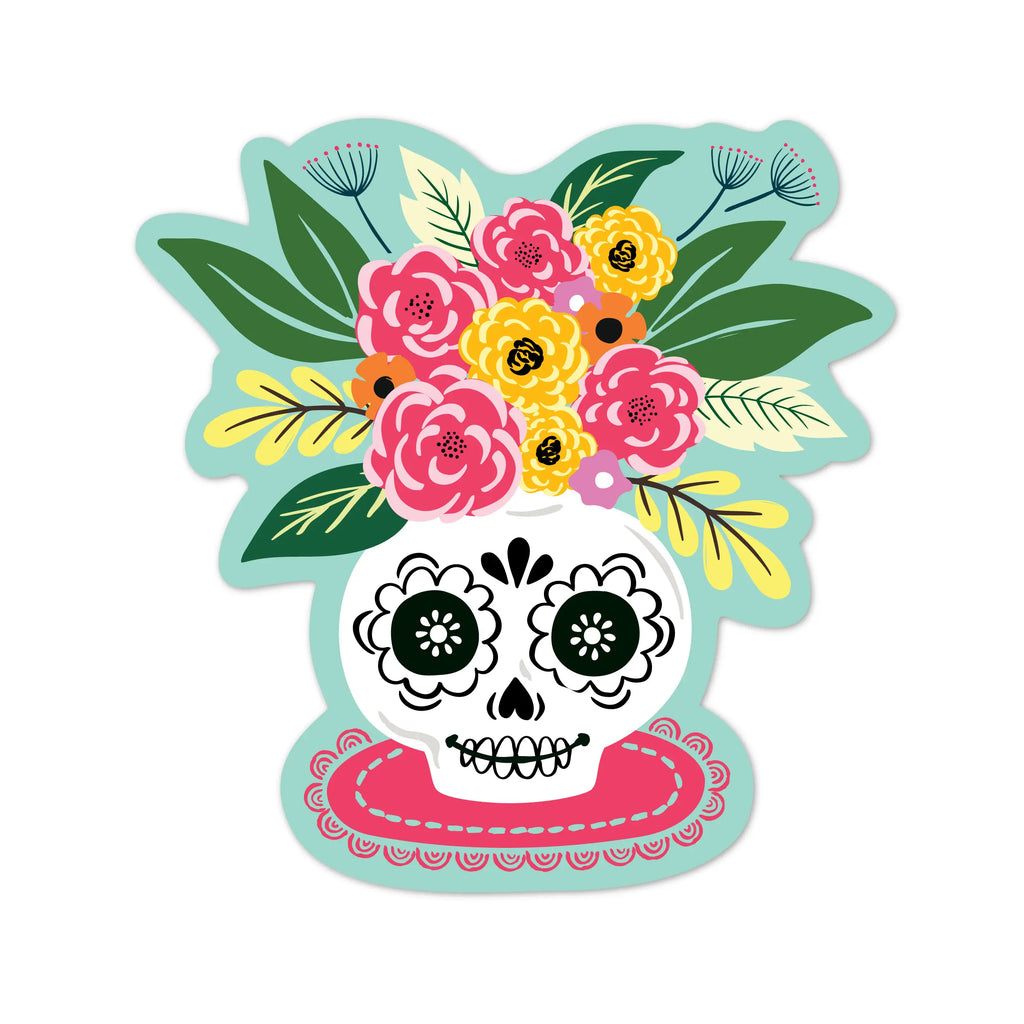 Sugar Skull Stickers for Sale