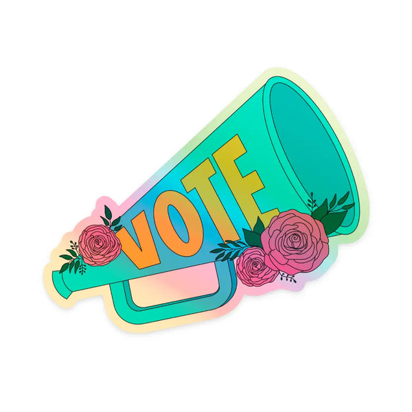 SAGO Megaphone Vote Sticker -  - Stickers - Feliz Modern